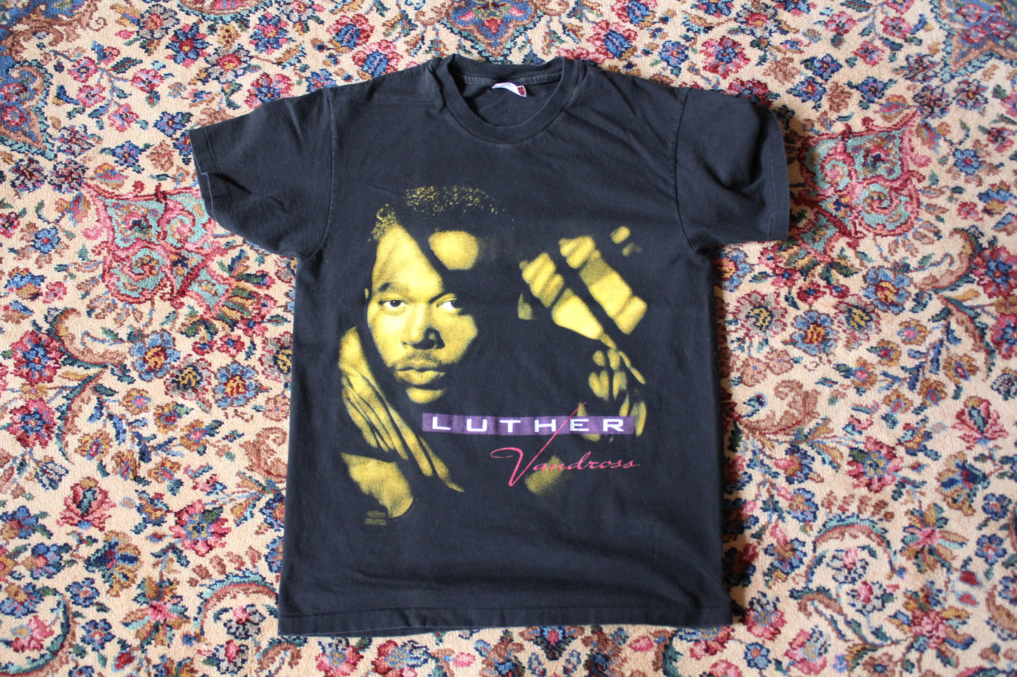 Luther Vandross • Power of Love Tour • Vintage Concert T-Shirt • 1990's concert tee • Vintage Luther Vandross