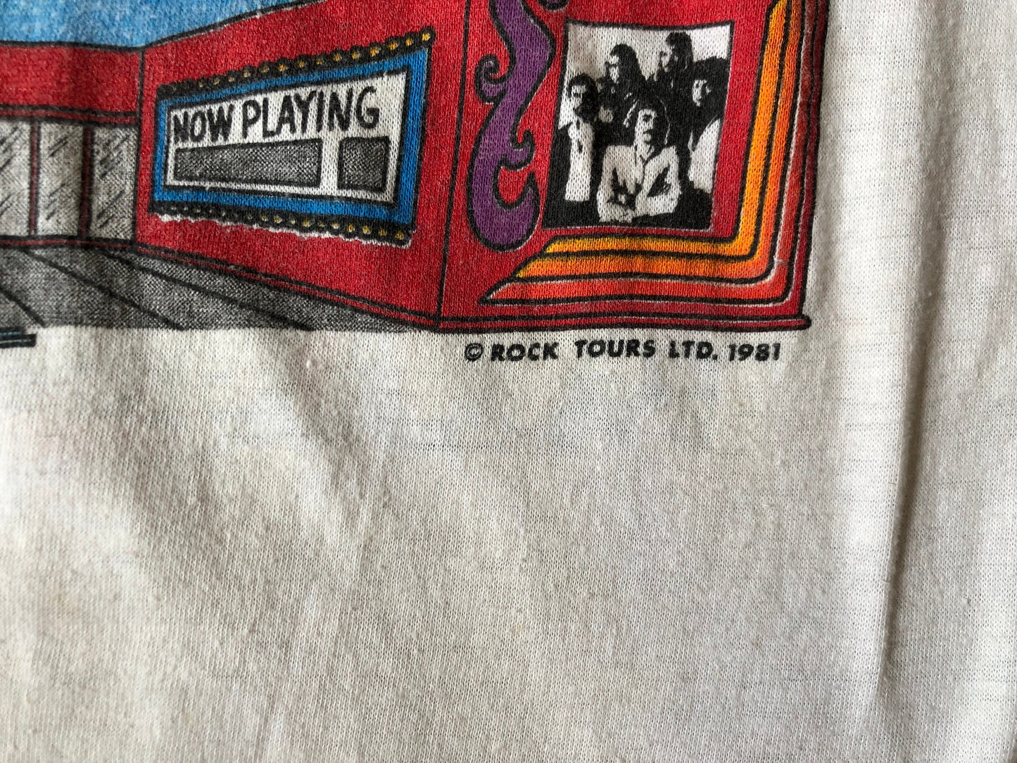 Styx • Paradise Theatre 1981 • Concert T-Shirt • “I Saw Styx At The Paradise Theatre" • Rare Styx Concert Raglan T-Shirt • Size M