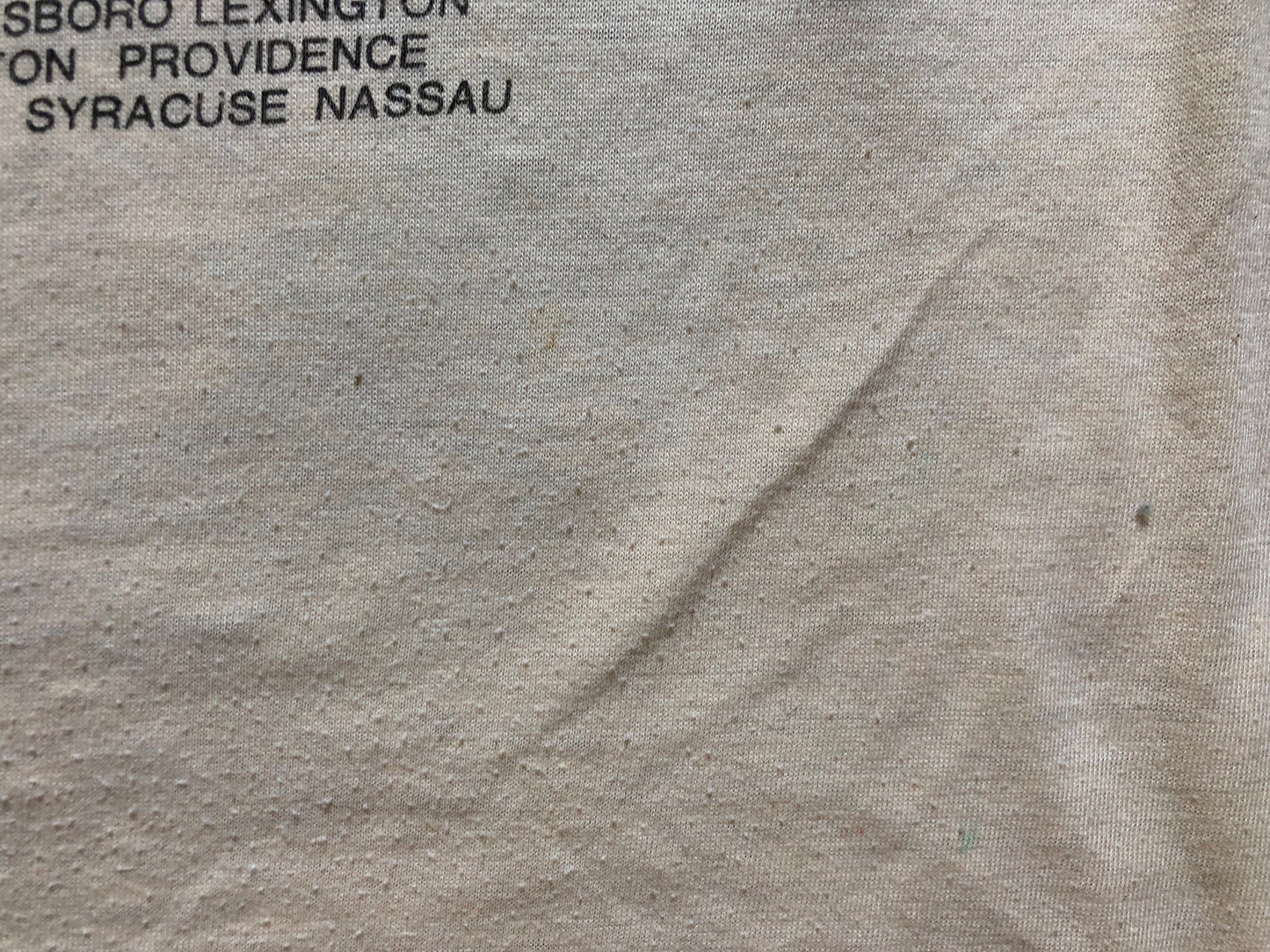 Bruce Springsteen and the E Street Band • 1984 Born in the USA • 1984-1985 Springsteen Tour • Vintage Concert T-shirt • Authentic