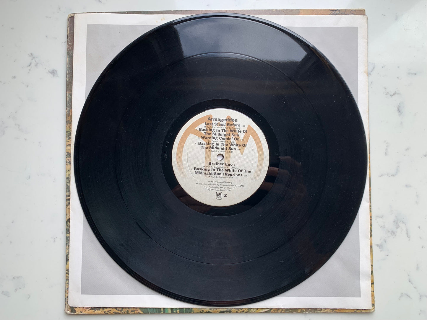 Armageddon Self Titled Armageddon 1975 Original Pressing, Terre Haute Hard Rock Records, A&M Records – SP-4513, Vintage Vinyl Records