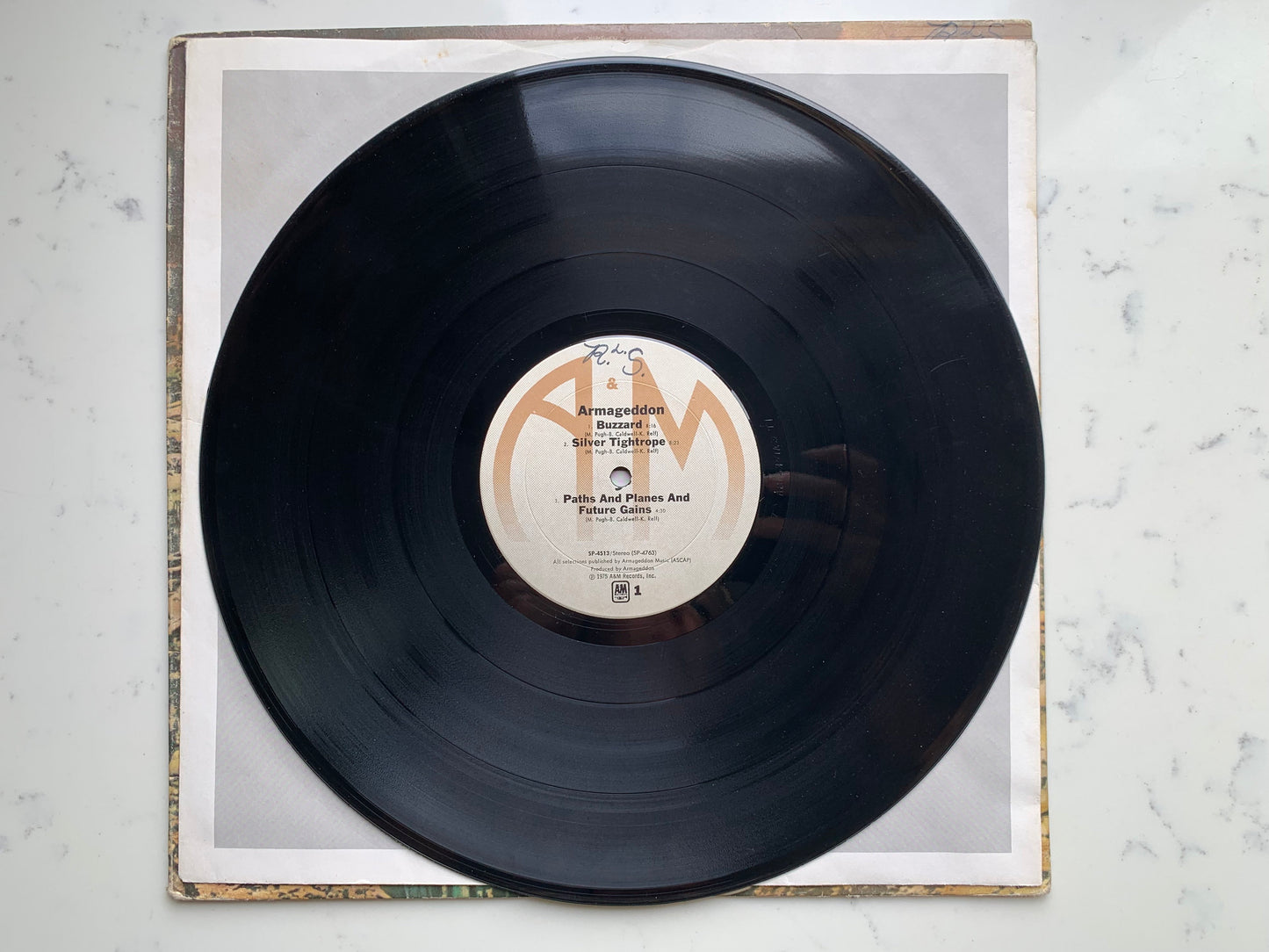 Armageddon Self Titled Armageddon 1975 Original Pressing, Terre Haute Hard Rock Records, A&M Records – SP-4513, Vintage Vinyl Records