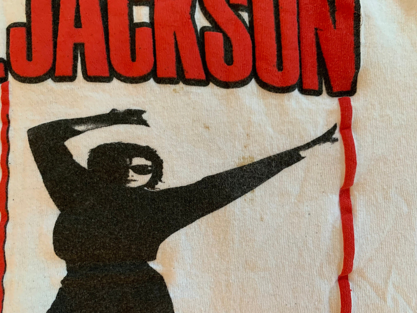 Michael Jackson, Bad Concert T-shirt, 1988 Michael Jackson "Bad" Concert Souvenir T-shirt, 1980's Concert Tees • Authentic • Made in USA