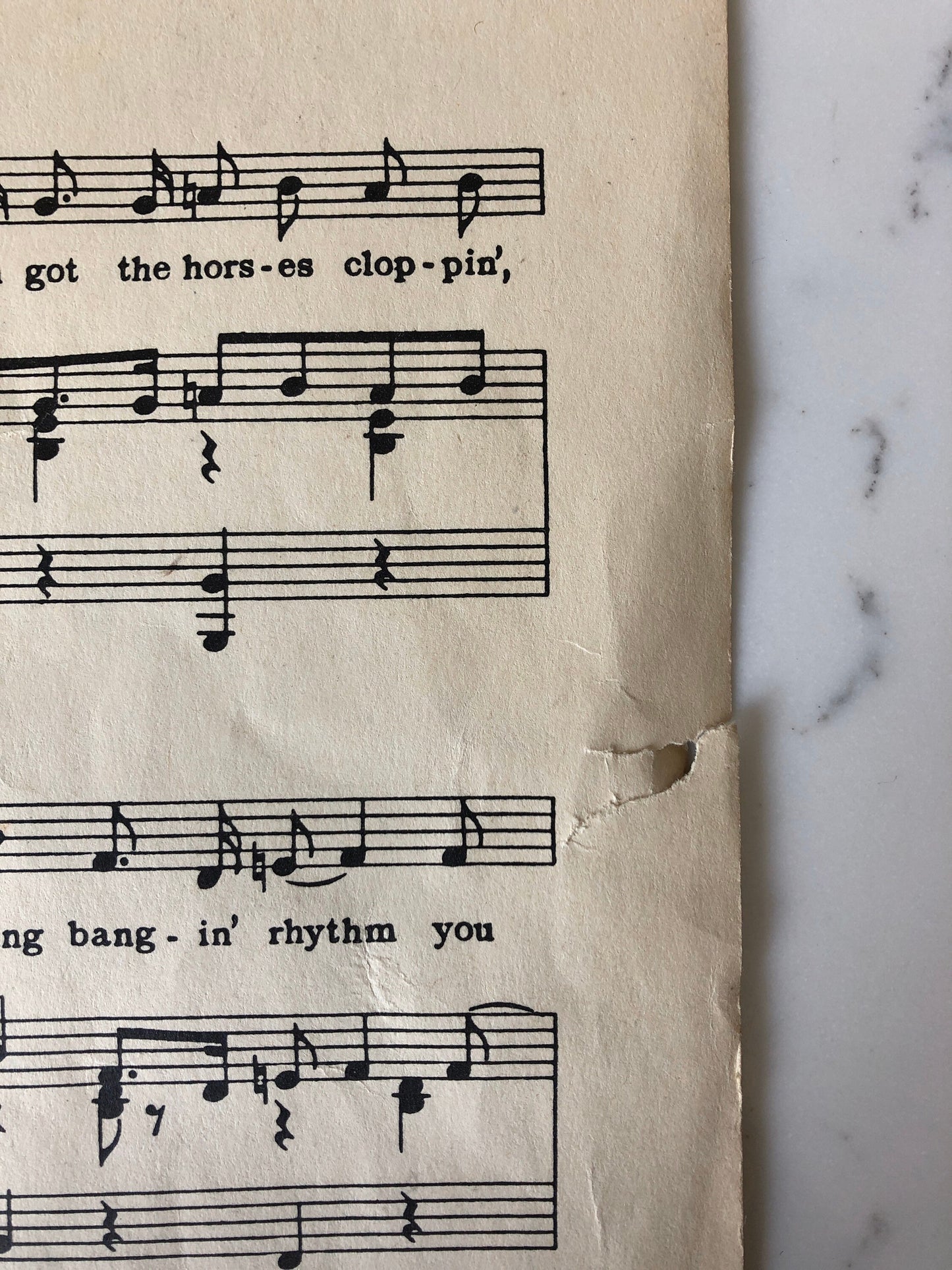Ella Mae Morse | The Blacksmith Blues | Sheet Music Words and Music by Jack Holmes | Vintage Music Ephemera