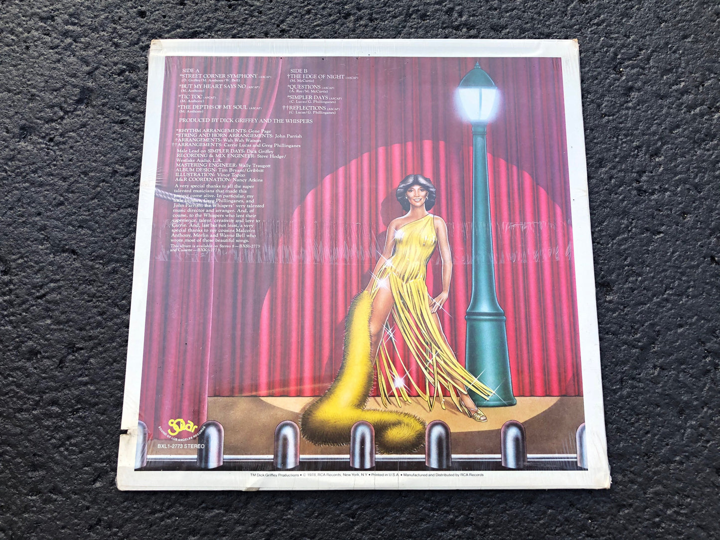 Carrie Lucas | Street Corner Symphony  | 1978 Soul Disco  | SEALED In shrink | Vintage Vinyl Records | Soul records