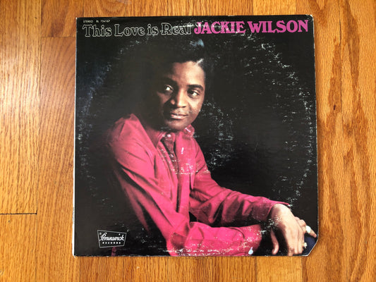 Jackie Wilson This Love is Real BL 754167 Vinyl Record Vintage Vinyl 1960's Jazz