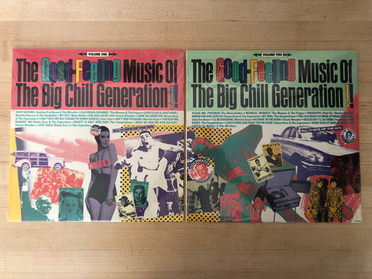 Good Feeling Music of the Big Chill Generation • Volumes 1 and 2 •  1985 Doo Wop Records • Vinyl LP Record • Vintage Vinyl •  Motown Records