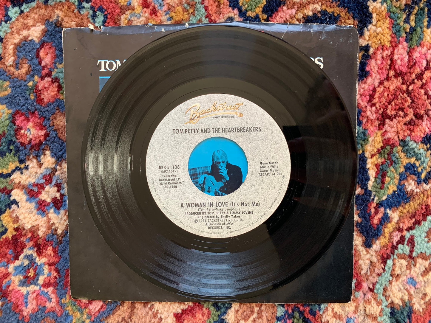 Tom Petty and the Heartbreakers A Woman In Love (It's Not Me) BSR51136 1981 Gator on the Lawn, From the Hard Promises Record