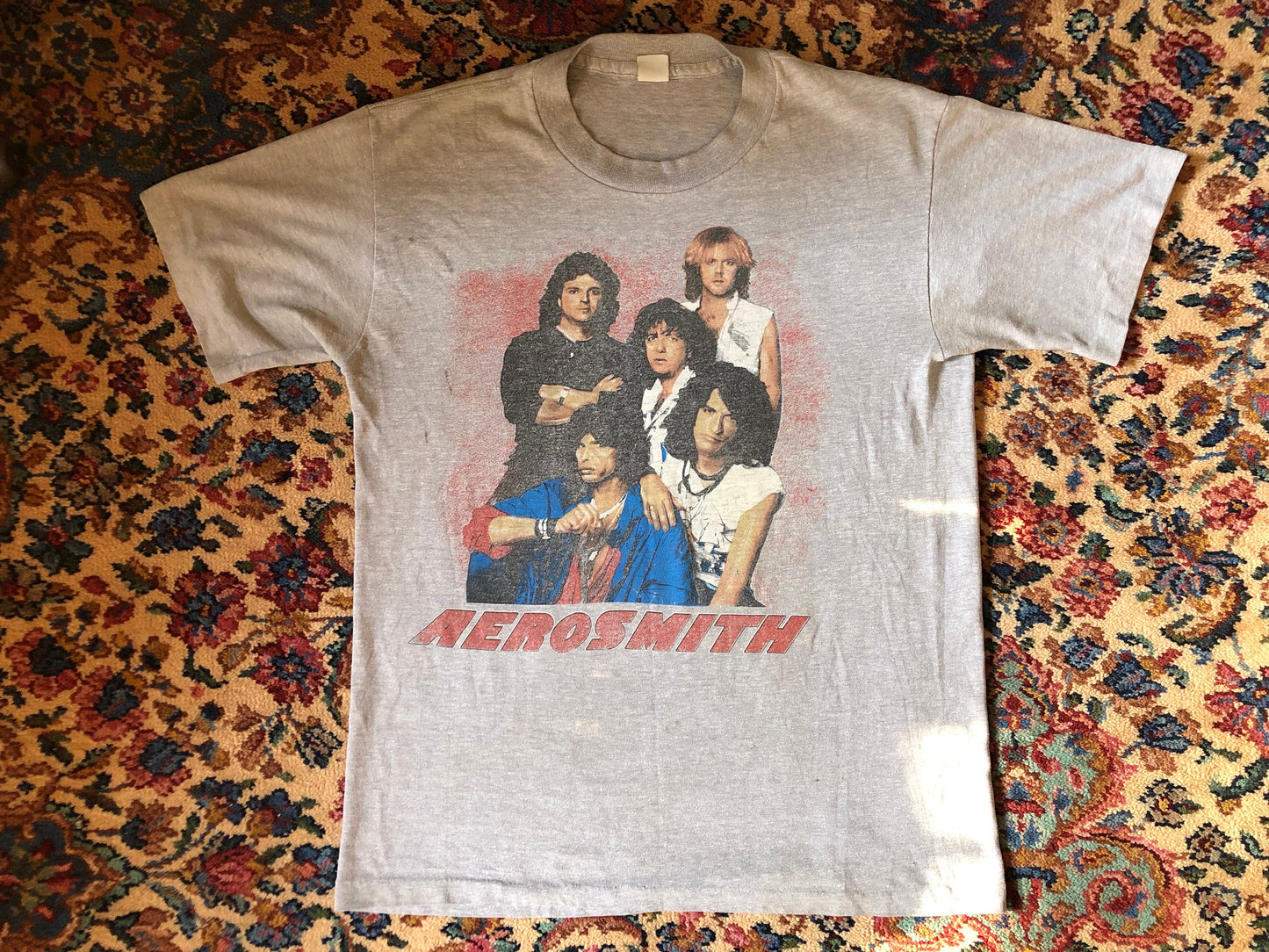 Aerosmith 1984 Back In The Saddle Tour Concert T-Shirt • Vintage Aerosmith Tee Shirt • Steven Tyler • Joe Perry • Vintage Concert Tshirts