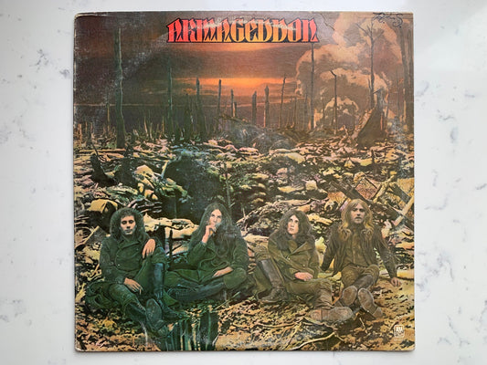 Armageddon Self Titled Armageddon 1975 Original Pressing, Terre Haute Hard Rock Records, A&M Records – SP-4513, Vintage Vinyl Records