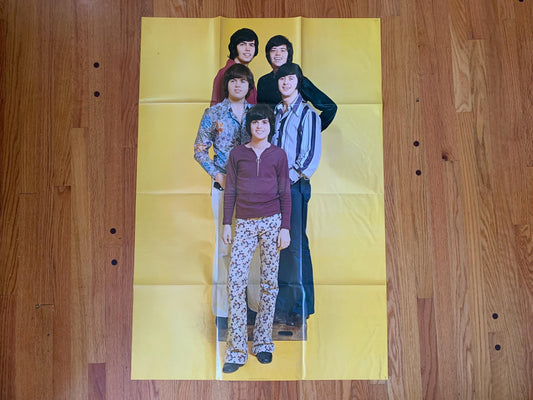 The Osmond Brothers 1960's/ 1970's Phase III POSTER ONLY, missing record, Osmonds Fan Club
