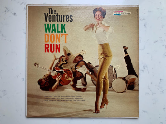 The Ventures Walk Don't Run Original 1965 Mono Dolton Records BLP 2003 Vinyl Record Vintage, 1960's Surf, Rockabilly
