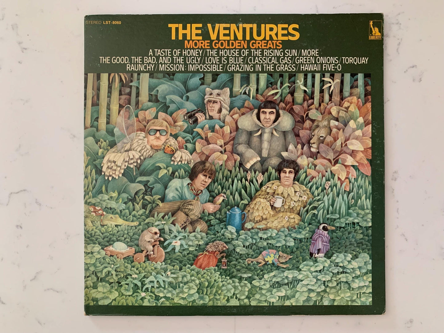 The Ventures More Golden Greats Liberty LST-8060 Original 1970, Gatefold Vinyl Record Vintage, 1970's Surf, Rockabilly