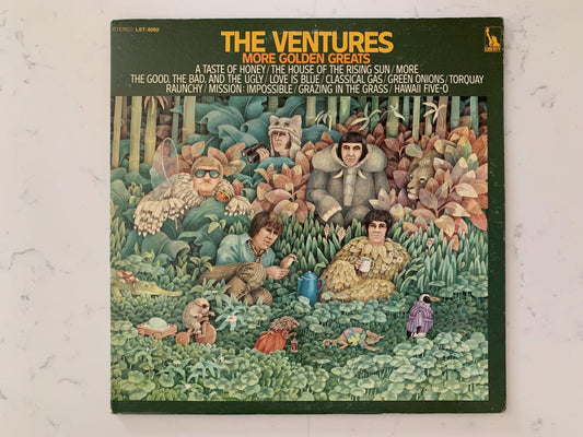 The Ventures More Golden Greats Liberty LST-8060 Original 1970, Gatefold Vinyl Record Vintage, 1970's Surf, Rockabilly