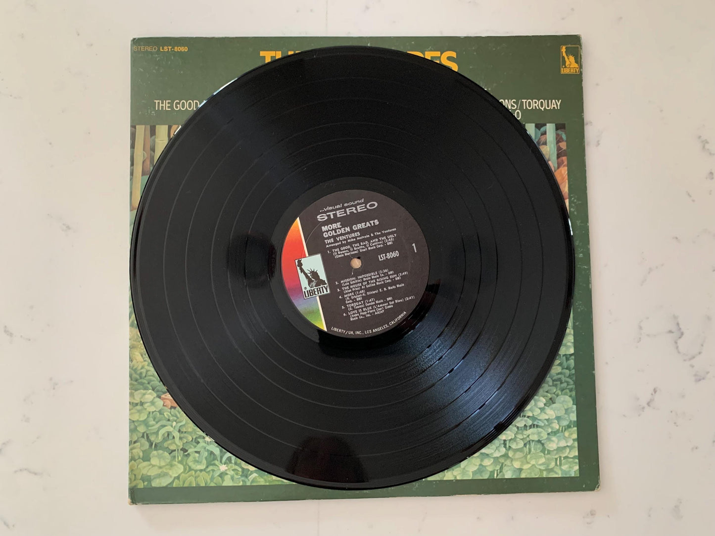 The Ventures More Golden Greats Liberty LST-8060 Original 1970, Gatefold Vinyl Record Vintage, 1970's Surf, Rockabilly