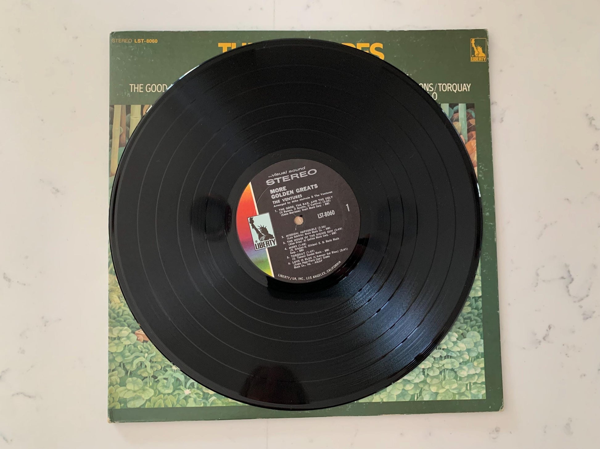 The Ventures More Golden Greats Liberty LST-8060 Original 1970, Gatefold Vinyl Record Vintage, 1970's Surf, Rockabilly