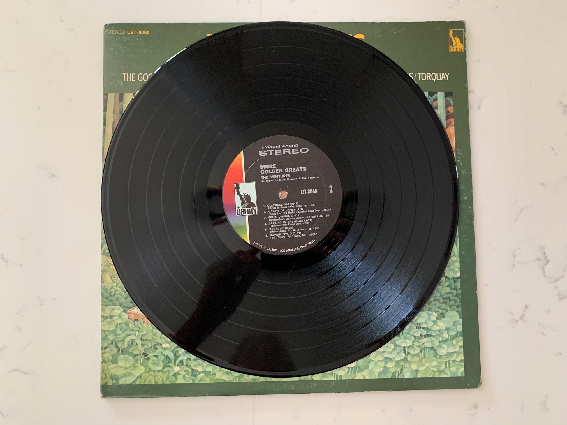 The Ventures More Golden Greats Liberty LST-8060 Original 1970, Gatefold Vinyl Record Vintage, 1970's Surf, Rockabilly