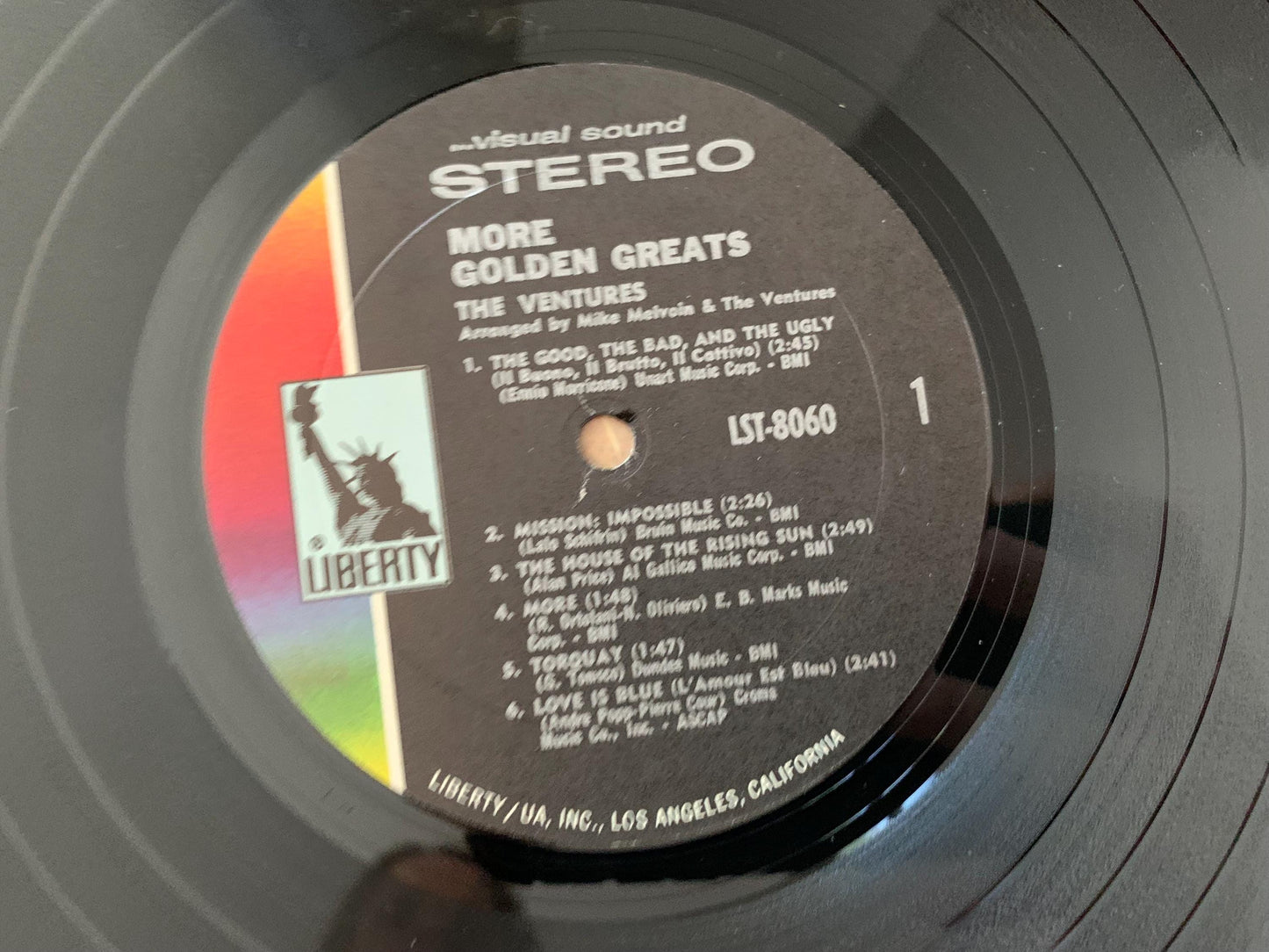 The Ventures More Golden Greats Liberty LST-8060 Original 1970, Gatefold Vinyl Record Vintage, 1970's Surf, Rockabilly