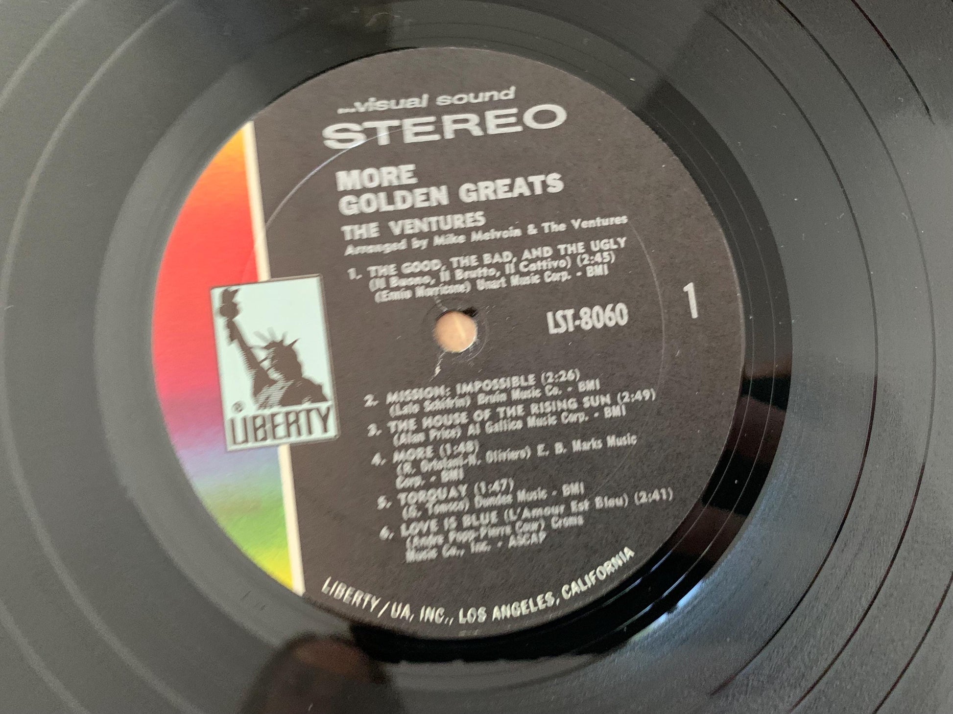The Ventures More Golden Greats Liberty LST-8060 Original 1970, Gatefold Vinyl Record Vintage, 1970's Surf, Rockabilly