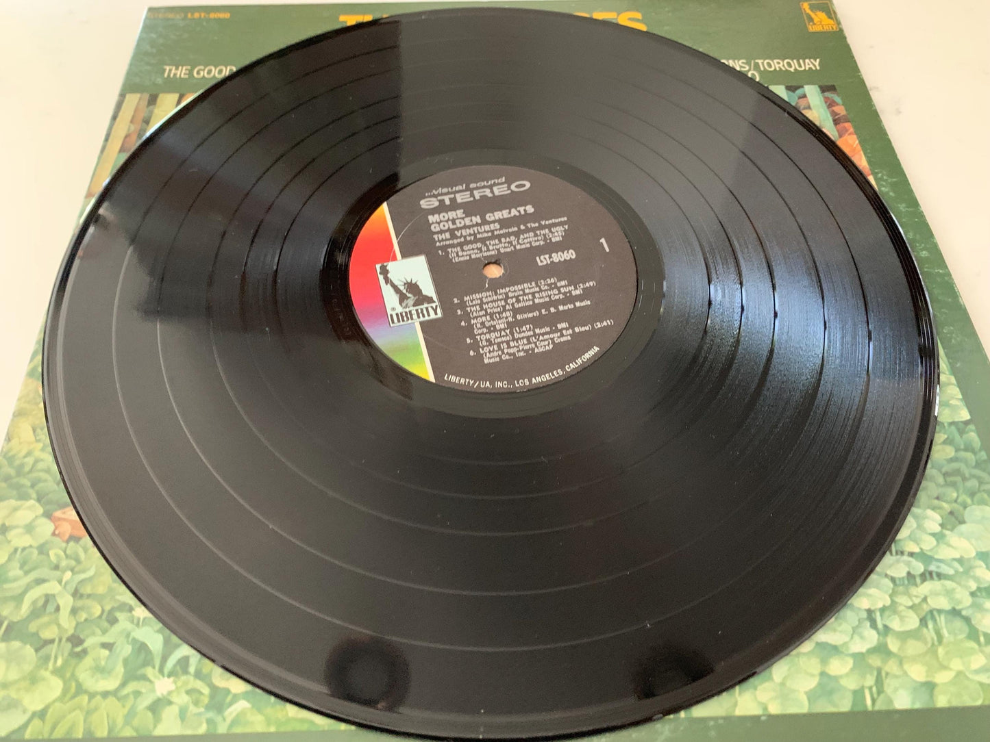 The Ventures More Golden Greats Liberty LST-8060 Original 1970, Gatefold Vinyl Record Vintage, 1970's Surf, Rockabilly