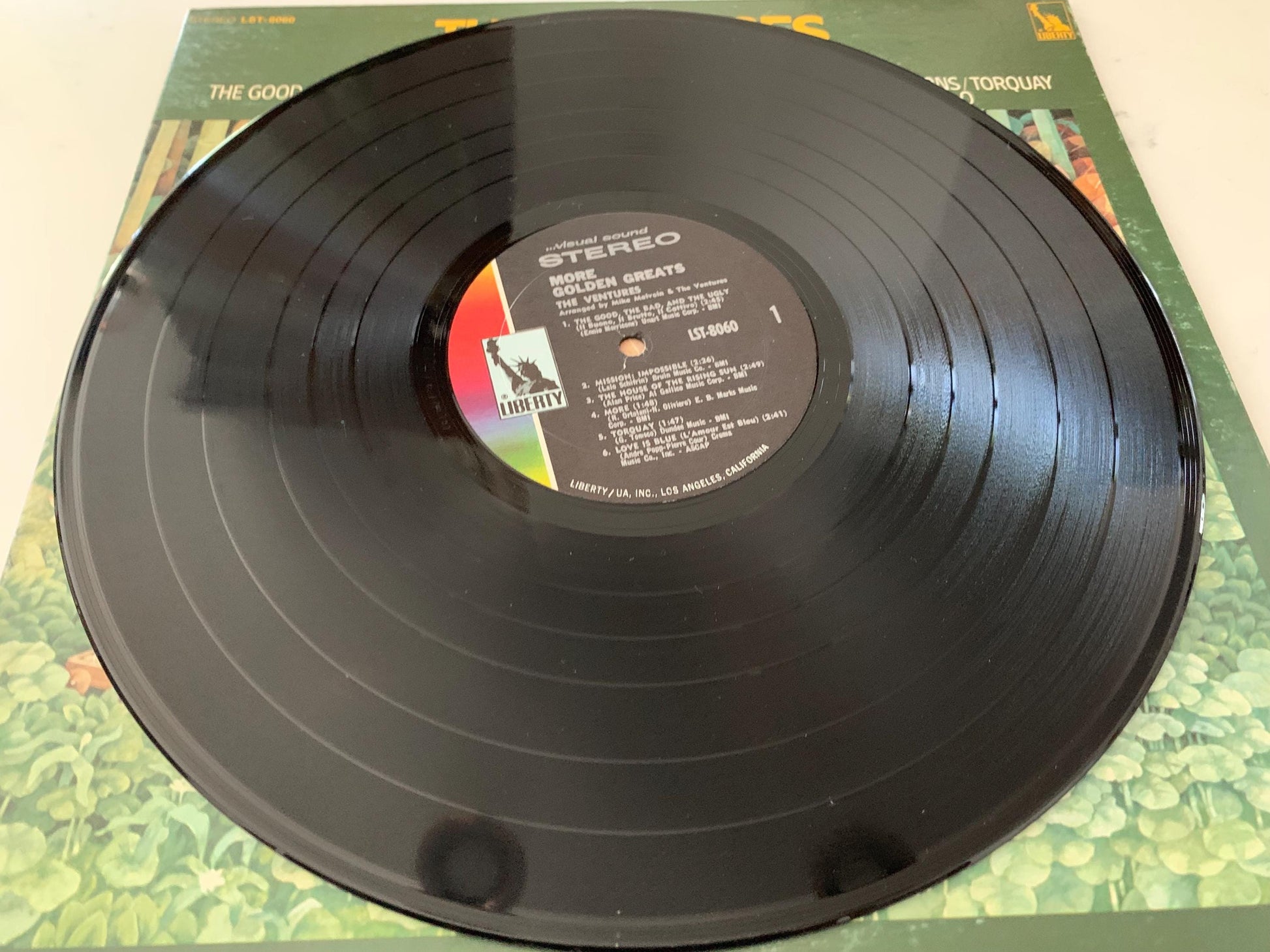 The Ventures More Golden Greats Liberty LST-8060 Original 1970, Gatefold Vinyl Record Vintage, 1970's Surf, Rockabilly