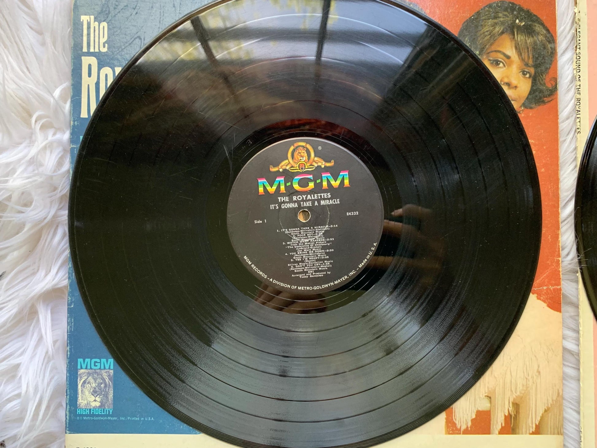 The Royalettes, The Elegant Sound of The Royalettes by Teddy Randazzo and It's Gonna Take A Miracle Record Bundle 1965 and 1966 Original