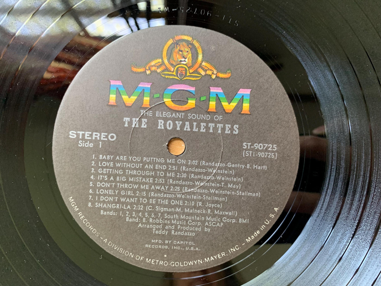 The Royalettes, The Elegant Sound of The Royalettes by Teddy Randazzo and It's Gonna Take A Miracle Record Bundle 1965 and 1966 Original