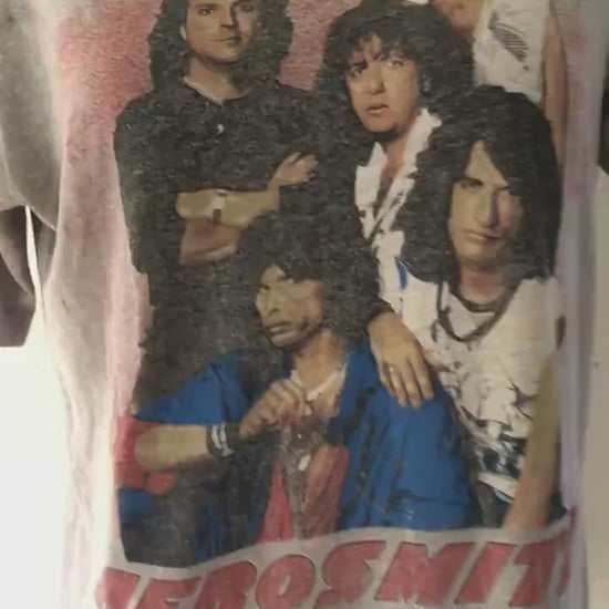 Aerosmith 1984 Back In The Saddle Tour Concert T-Shirt • Vintage Aerosmith Tee Shirt • Steven Tyler • Joe Perry • Vintage Concert Tshirts