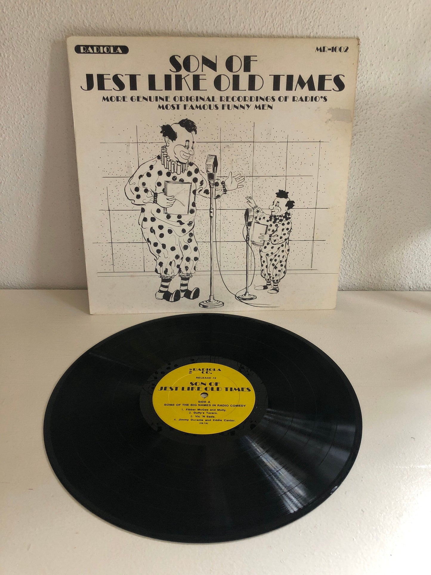 Son Of Jest Like Old Times: More Genuine Original Recordings Of Radio's Most Famous Funny Men Vintage Comedy Record Fibber McGee and Molly