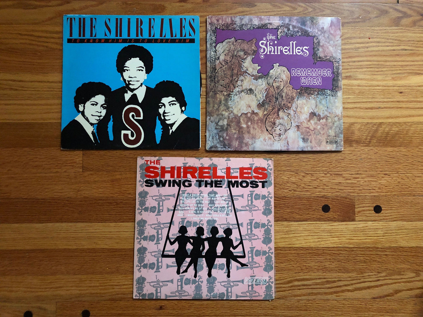 The Shirelles Record Bundle | To Know Him is to Love Him | Picc-A-Dilly PIC-3318 | Remember When SPS 2-599S | Swing The Most  Pricewise 4001