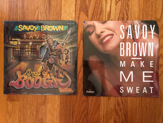 Savoy Brown | Make Me Sweat and Kings Of Boogie | SEALED | Blues Band | Blues Rock, Hard Rock | 1980's Savoy Brown