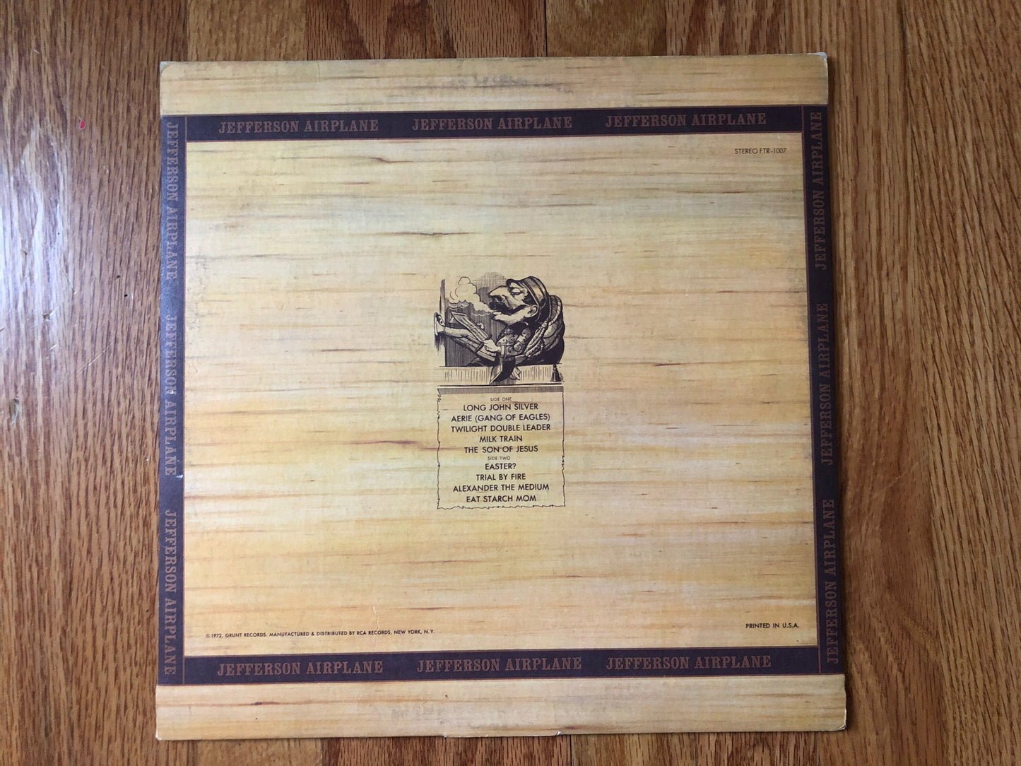 Jefferson Airplane | Long John Silver | Grunt FTR-1007 1972 | Psychedelic | Classic Rock | Vintage Vinyl Lp