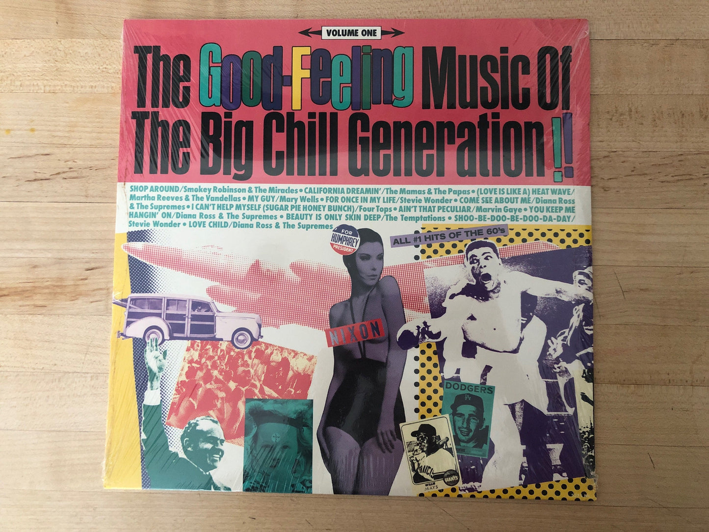 Good Feeling Music of the Big Chill Generation • Volumes 1 and 2 •  1985 Doo Wop Records • Vinyl LP Record • Vintage Vinyl •  Motown Records
