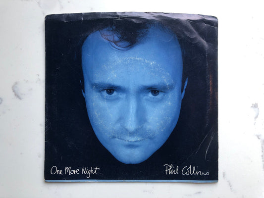 Phil Collins • One More Night • The Man With The Horn Single 7” 45 Rpm • Atlantic 7-89588 • Vintage Vinyl • 45 Rpm records • 7” Records