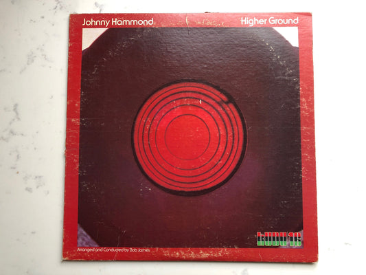 Johnny Hammond • Higher Ground • Vintage Vinyl Record • Kudu Records KU-16 • Stevie Wonder • Jazz Records • Soul Funk Records