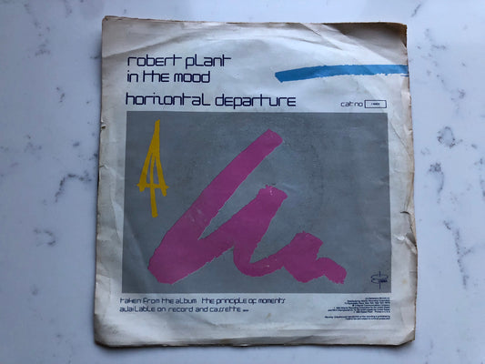 Robert Plant • In the Mood • Horizontal Departure  • 7-99820 • Robert Plant Singles • 45rpm • Classic Rock Singles