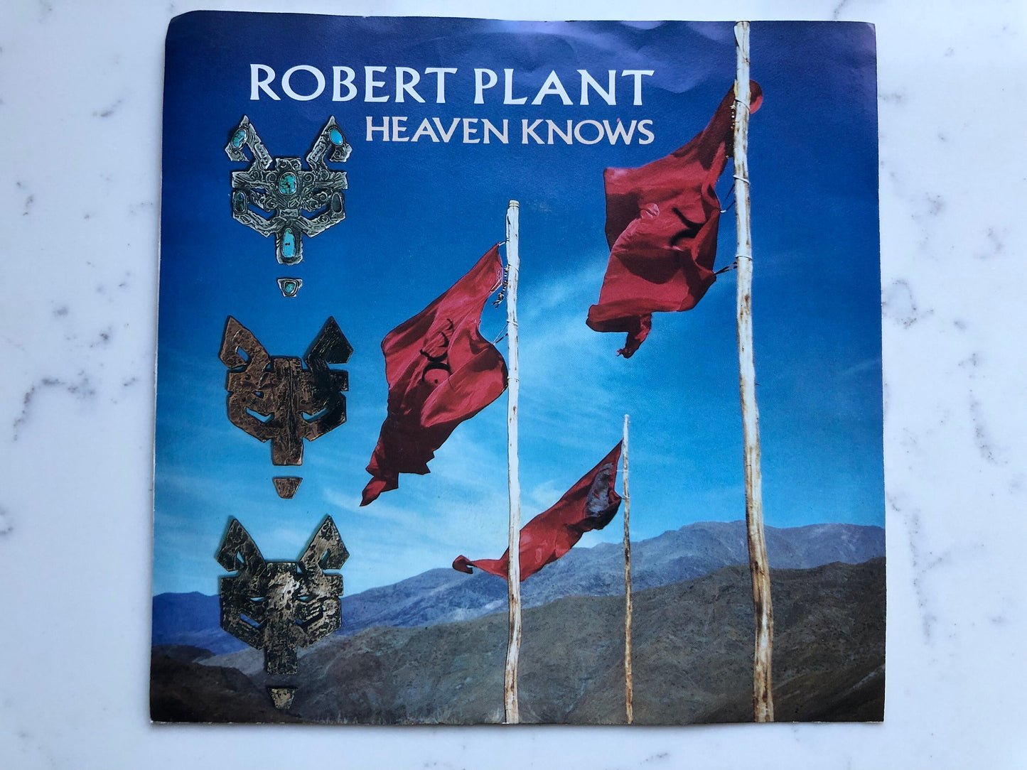 Robert Plant • Heaven Knows • Walking Towards Paradise • 7-99373 • Robert Plant Singles • 45rpm • Classic Rock Singles