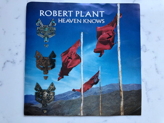 Robert Plant • Heaven Knows • Walking Towards Paradise • 7-99373 • Robert Plant Singles • 45rpm • Classic Rock Singles