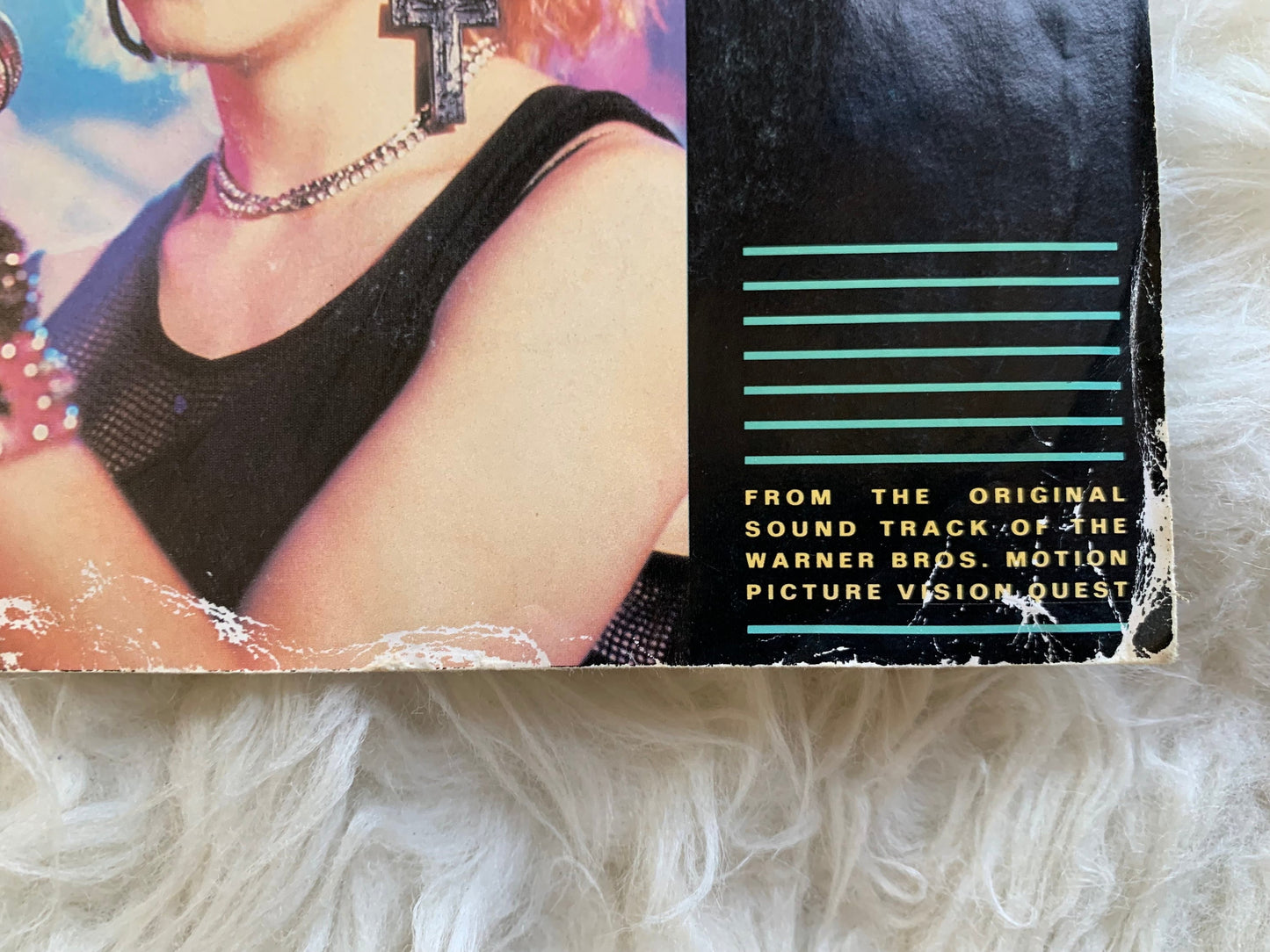 Madonna Crazy for You, Berlin No More Words Geffen 7-29051 45 RPM 7" Records 1980's Madonna Singles Vintage Vinyl Records